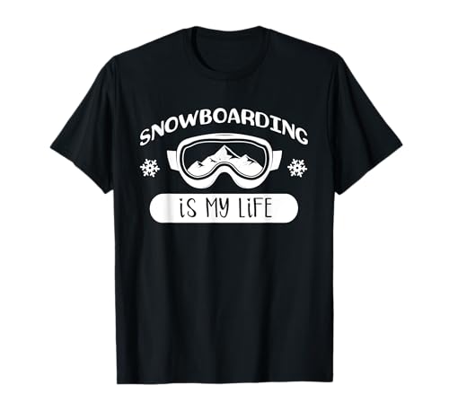 Snowboard Is My Life Snowboard Camiseta