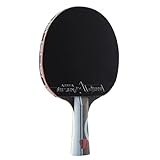 JOOLA Infinity Edge - Tournament Performance Carbon Technology - Black Rubber on Both Sides - Competition Ready - Table Tennis Racket for Advanced Training - Designed for Speed - LIGHT BLUE