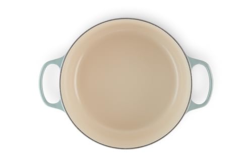 Image of Le Creuset Enameled Cast Iron Signature Round Dutch Oven, 7.25 qt., Sea Salt