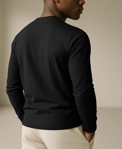 Andrew Scott Long Sleeve T-Shirt Pack | Ultra Soft 100% Cotton Color Crew Neck Tees | Multi Packs & Colors3