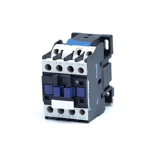 Contacteur triphasé 18A CJX2-1810 LC1 bobine 36V rail DIN contact ouvert 3P