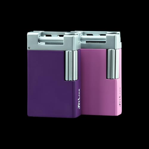 Jetline Opal (Pack 2) Encendedores Soft Flame Color Rosa y Morado miniatura 4
