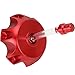 GREHUA Dirt Bike Gas Cap Cover with Vent Tube Compatible with 50cc 70cc 90cc 110cc 125cc SSR110 SSR125 Taotao DB10 DB14 SDG107 XPro YZ80 Kayo Pit Motorized Parts CNC Aluminum Red