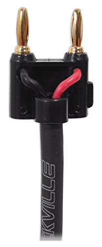 Rockville 15 Foot 1/4" To Banana Speaker Cable, 16 Gauge, 100% Copper!(Rcxbn15),Black #TOP2