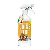 Petsly Repellente per Gatti e Cani Anti Urina - Spray Addestrativo Disabituante Gatti - Doppia Azione: Allontana Gatti e Cani + Elimina i Cattivi Odori - Uso Interno e Esterno, 500ml