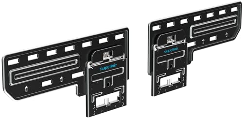 Supcline Ultra Slim TV Wall Mount for 42 to 100 inch Flat & Frame TVs, Only 0.31” Low Profile Flat to Wall TV Mount, Micro Gap Wall Mount tv Bracket, Hold up to 176 lbs, Blends in Any Interior