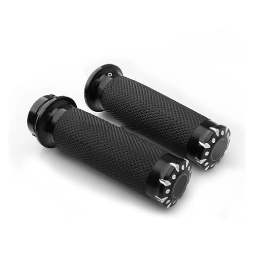 Guidon 25mm Poignées Amortissantes Idéales pour les Longs Road Trips
