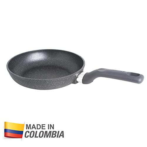 Imusa 8" Made In Colombia Cast Aluminum Nonstick Gusto Line Fry Pan With Handle #TOP1