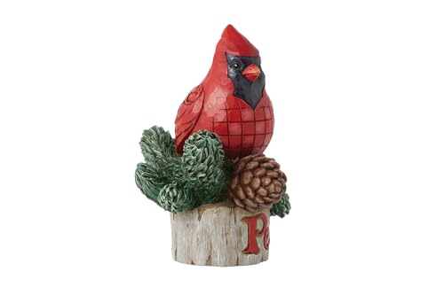 Statuette cardinal de la paix Enesco Jim Shore 13 cm oiseau multicolore - 5