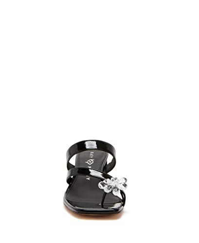Katy Perry Women's The Tooliped Flower Sandal Heeled, Black, 8 #TOP1