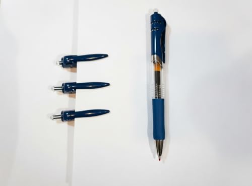 Bolígrafos de Gel K35, tinta azul marino, punta fina 0.5mm, retráctiles, pack 12 miniatura 4