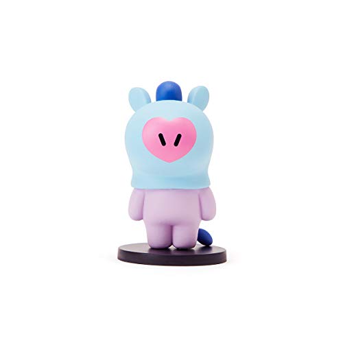 BT21 Official Merchandise by Line Friends - MANG Character Action Figure Toy Collectible Doll 3" Inch, Purple