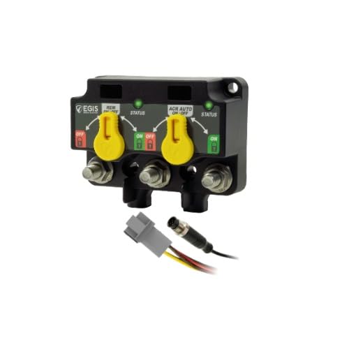 EGIS 9821-8550B - XD NMEA 2000 Dual - (Relay/Relay), w/Knobs - 8P DT