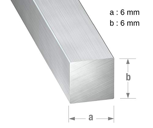 Eckwinkel, eloxiert, farblos, 50 x 50 x 2-2 m