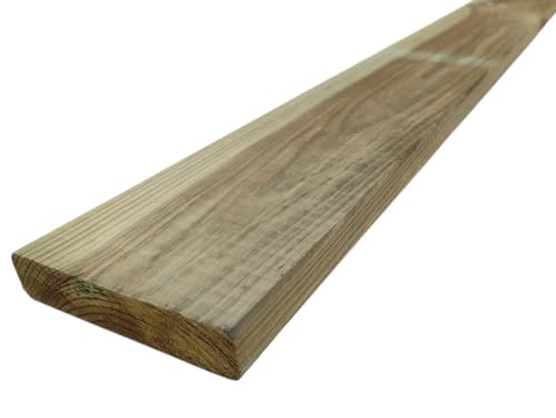 Listone Legno Pino Impregnato Autoclave mm 20 x 90 x 1500 Tavola Morale Esterno