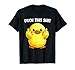 Duck This Shit Funny Silly Duck Middle Finger Duck Meme T-Shirt
