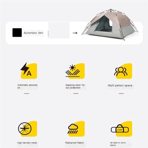 Carpa portátil plegable ligera y espaciosa para exterior miniatura 4
