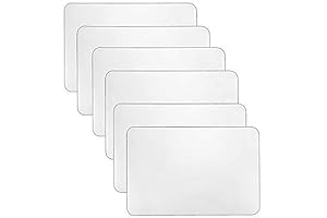 YoleShy Plastic Table Mat Perfect for Dining, Kitchen (17' x 11')