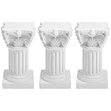 Photo Gallery gleavi portacandele a forma di colonna greca, 3 pezzi - statuette in miniatura di colonne romane - portacandele in resina rustico da fattoria, supporto decorativo per foto da tavolo Photo Gallery gleavi portacandele a forma di colonna greca, 3 pezzi - statuette in miniatura di colonne romane - portacandele in resina rustico da fattoria, supporto decorativo per foto da tavolo