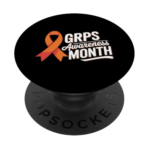 CRPS Awareness Shirt - Orange Ribbon CRPS Awareness Month PopSockets Adhesive PopGrip CRPS Awareness Shirt - Orange Ribbon CRPS Awareness Month PopSockets Adhesive PopGrip