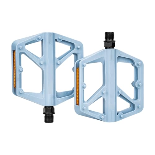 自転車 ペダル 折り畳み 自転車パーツ 部品 自行?脚踏 軽量 ペダル ロードバイク 高強度ナイロン素材滑り止め歯型走行時の安全性を確保し滑りにくい耐摩耗性泥や砂の侵入を防止取り付け簡単主流のマウンテンバイクモデルに対応