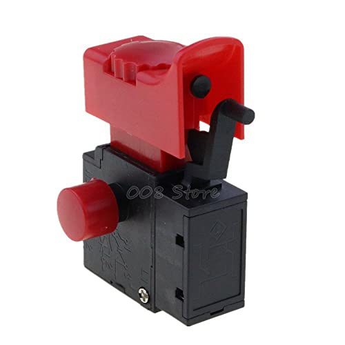 Interruptor eléctrico tipo toggle rojo miniatura 3