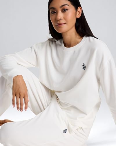 U.S. Polo Assn. Lounge Set Women, Athleisure and Lounge Pajama Sets for Women 2 Piece3