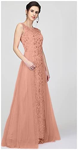 Patlani Women's Net Fit And Flare Knee Length Dress (All Over-New_Orange_Medium