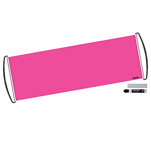 Zip Sign Dry Erase Banner - Rolls Itself Up, Unrolls to 9.5” x 27”, Reusable, Portable, Fits in Your Pocket