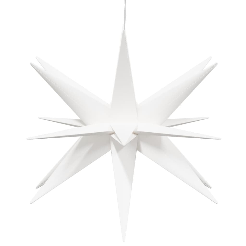 Homgoday Lámpara Estrella Moravia LED Plegable 3 Unidades blanxo Luces de Navidad Casa y jardín