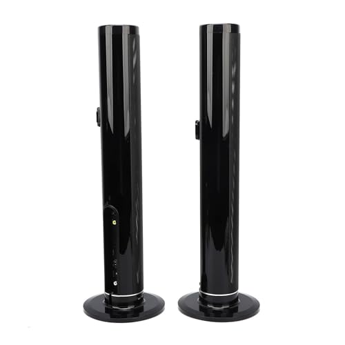 Plyisty Altavoz de TV, Barra de Sonido Desmontable 2 en 1 de 100 W con Subwoofer, de Sonido Envolvente Bluetooth 5.0 para Cine en Casa, ARC óptico AUX USB, 3 Modos de Ecualizador, (Enchufe de la UE)