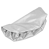 SEWACC Zentrale Klimaanlagen Abdeckung Außengerät 96x96x10cm Staubschutz Hülle mit Elastischem...