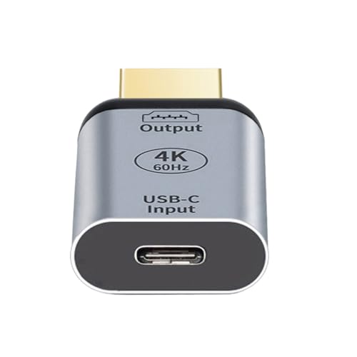 Adaptador USB-C Hembra a HDMI Macho 4K 60Hz para Tablet y Laptop miniatura 1