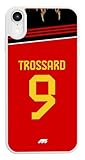 MYCASEFC Coque Football Leandro Trossard Belgique Personnalisée iPhone 14 Pro. Housse de Football...