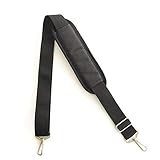 Schultergurt, ein großartiger verstellbarer Ersatz-Schultergurt mit einer Breite von 1,5 Zoll und haltbaren Metallklammern für Gepäck, Computer-Taschen, Laptop-Taschen, Sporttaschen, Reisetaschen und andere Umhängetaschen.