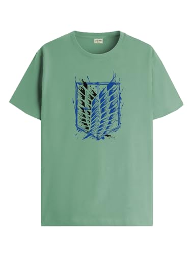 Image of ADRO Men's 100% Cotton Regular Fit T-Shirt