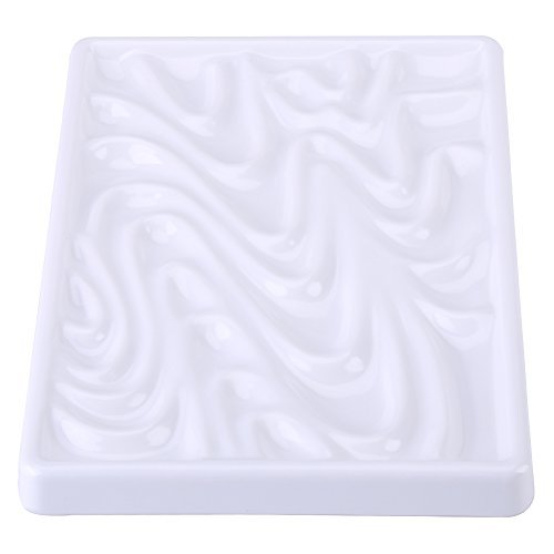 NOBRAND Watercolor Paint Kit for Color Plate Watercolor Ceramic Palette Imitation Curly Wave