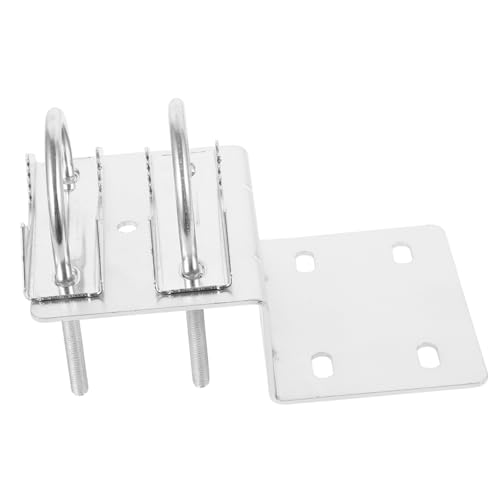 OUNONA 屋外用 製 アンテナマスト 取付けブラケット 可能な 壁面固定具 耐候性と頑丈さを備えた ポール用 アンテナ取付具 ワイヤレス監視用