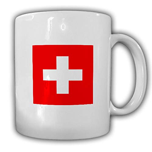 Schweiz Fahne Eidgenossenschaft Flagge Kaffee Becher Tasse #13888
