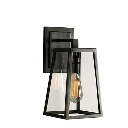 Lampe murale E27 en fer industriel lanterne vintage extérieure et escalier