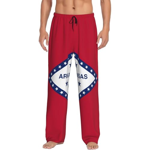 Pantalon de pyjama homme noir EdWal fini les vêtements de nuit serrés taille S Arkansas