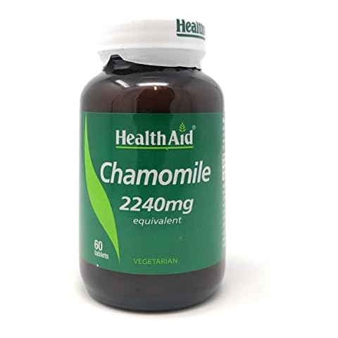 HealthAid Chamomile 550mg Tablets for Relaxation Cover
