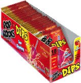 Pop Rocks Salsas - Fresa agria 18ct. disponible en Yaxa El Salvador