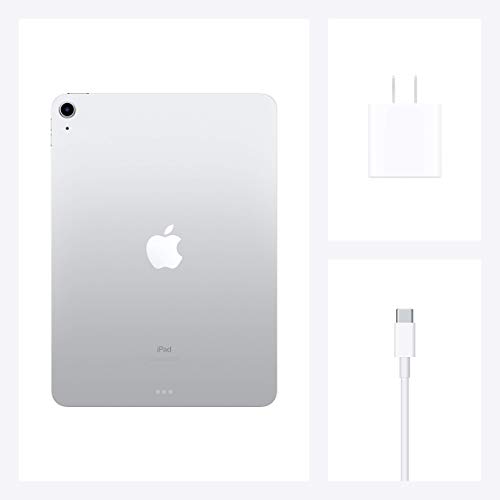 Image of Apple iPad Air 4-256GB - WiFi - Silver (Renewed Premium)