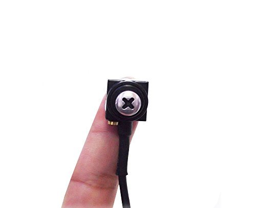 podofo, Mini-bewakingscamera, verborgen bewakingscamera met microfoon audio 600, ondersteunt tv-lijn, PAL