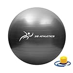 Anti-Burst Yoga Ball for Pregnancy, Slip Resistant Exercise Ball, 2 Sizes – Fitness Equipment for Home Gym, Exercise Equipment for Women, Pregnancy Must Haves, Maternity Support, Home Gym Accessories - Image 2