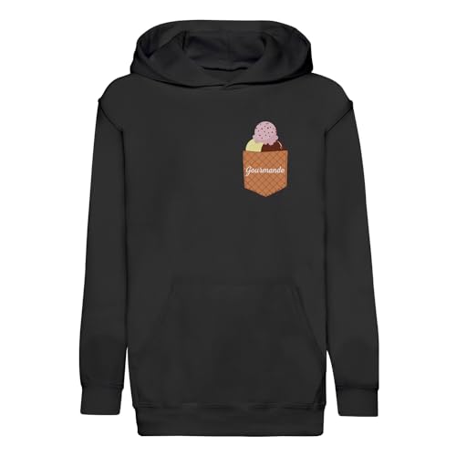 Sweat à capuche enfant motif glace le cadeau d'anniversaire gourmand