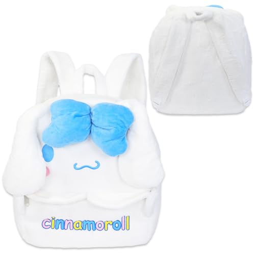 Cinamoroll Plush Backpack Set - Bundle with 15" Cinamoroll Plushie Backpack Doll, Tattoos, Stickers, More | Sanrio Gifts for Girls, Kids3