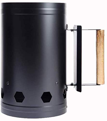 Barbecue Chimney Starter Holzkohlegrill Schnell Und Schnell Kohlefeuerzeug Leichter Edelstahl Charcoal Chimney Starter, Hitzebeständiger Griff