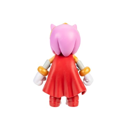 DC x Sonic Amy as Wonder Woman 2.5" / 6.35cm Action Figure, Officially Licensed by Jakks Pacific - Image 4